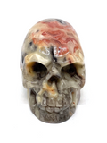 Crazy Lace Agate Skull #46 - 5cm