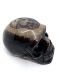 Black Banded Agate Skull #84 - 5cm