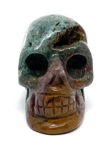 Ocean Jasper Skull #85 - 5cm