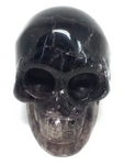 Smokey Quartz Skull #247