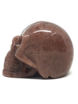 Strawberry Quartz Skull #248