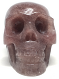 Strawberry Quartz Skull #289