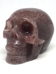 Strawberry Quartz Skull #289