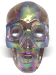 Aura Clear Quartz Skull #316