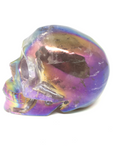 Aura Clear Quartz Skull #316