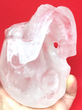 Clear Quartz Skull #354