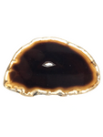 Black Agate Slice #80