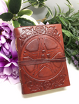 Pentacle Leather Notebook/Journal/Book Of Shadows - Small