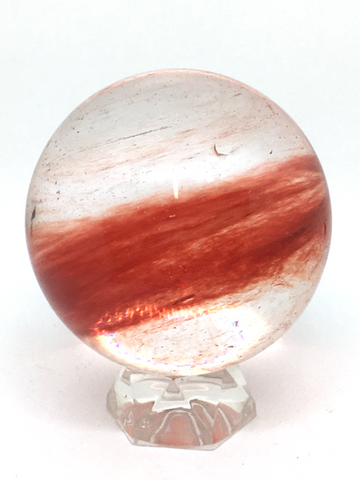 Red Smelt Quartz Sphere #20 - 5.7cm
