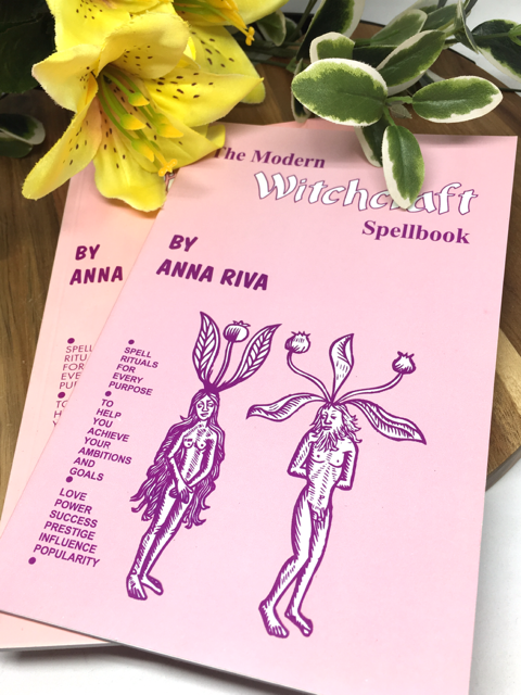 The Modern WITCHCRAFT Spellbook - Anna Riva – Wicked Crystals and Things