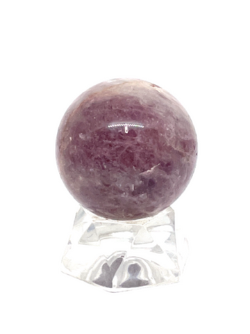 Purple Rose Quartz Sphere #103 - 3cm