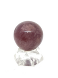 Purple Rose Quartz Sphere #106 - 3cm