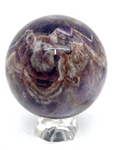 Chevron Amethyst Sphere #208 - 7cm