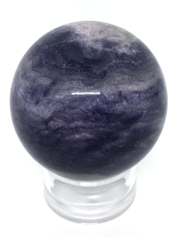 Silky Fluorite Sphere #281 - 4.5cm