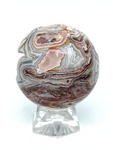 Mexican Crazy Lace Agate Sphere #289 - 5.4cm
