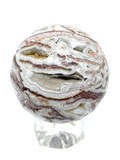 Mexican Crazy Lace Agate Sphere #295 - 5.7cm