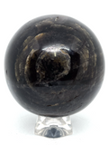 Black Moonstone Sphere #332 - 7.8cm