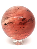 Red Smelt Quartz Sphere #39 - 7.7cm