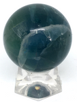 Green & Blue Flourite Sphere #404 - 4cm