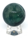 Green & Blue Flourite Sphere #404 - 4cm