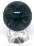 Green & Blue Flourite Sphere #406 - 4cm