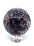 Chevron Amethyst Sphere #474 - 6.7cm