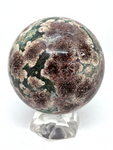 Green Flower Agate Sphere #478 - 6cm