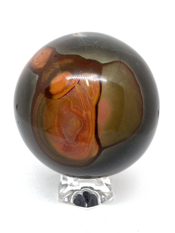 Polychrome Jasper Sphere #77 - 7.7cm