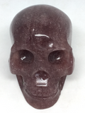 Strawberry Quartz Skull # 9