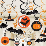 Halloween Swirl Decoration Pack - 30 pieces