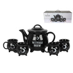 Witches Brew Ceramic Tea Set