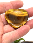 Tiger Eye (Gold) Heart Worry Stone
