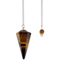 Tiger Eye Faceted Pendulum