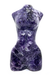 Lepidolite Torso Carving #337