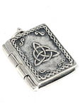 Charmed Book of Shadows Locket Pendant 925 Sterling Silver