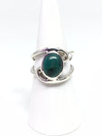 Turquoise Sterling Silver Ring - Size 7