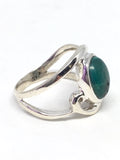 Turquoise Sterling Silver Ring - Size 7