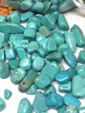Turquoise Howlite Crystal Chips - 100g