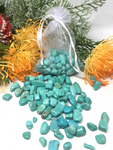 Turquoise Howlite Crystal Chips - 100g