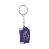 Witches Grimoire Book of Spells Key Ring