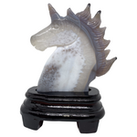 Agate Geode Unicorn on Stand #92