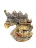 Crazy Lace Agate Unicorn #163