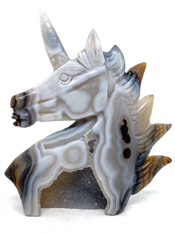 Agate Geode Unicorn #362