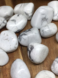 Howlite White Tumble Stones