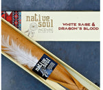 NATIVE SOUL White Sage & Dragon's Blood Incense 15g