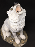 White Wolf Cone Incense Burner 19cm