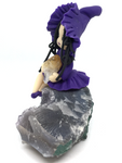 Witch on Amethyst Cluster # 459