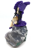 Witch on Amethyst Cluster # 459