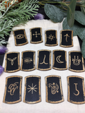 Witches' Rune Set - Blackened
