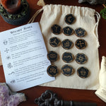 Witches' Rune Set - Round